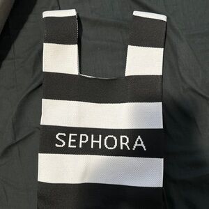 Sephora Monochrome Striped Bag